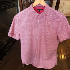 Banana Republic Tailored Slim Fit SS Dress Shirt